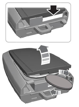 Lincoln Nautilus. Changing the Remote Control Battery