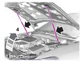 Lincoln Nautilus. Opening and Closing the Hood