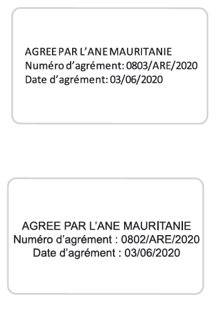 Lincoln Nautilus. Radio Frequency Certification Labels