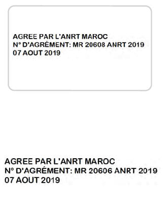 Lincoln Nautilus. Radio Frequency Certification Labels